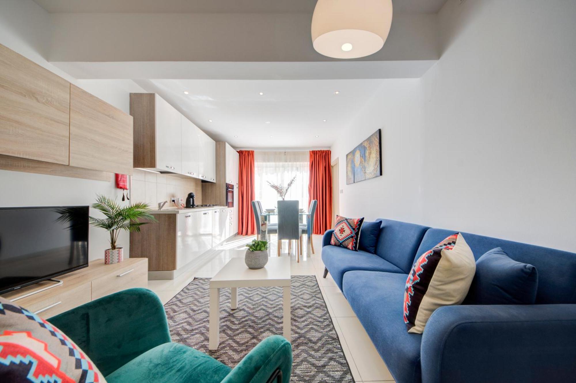 Sapphire Residences - 2 Bedroom With Views By Shortletsmalta *