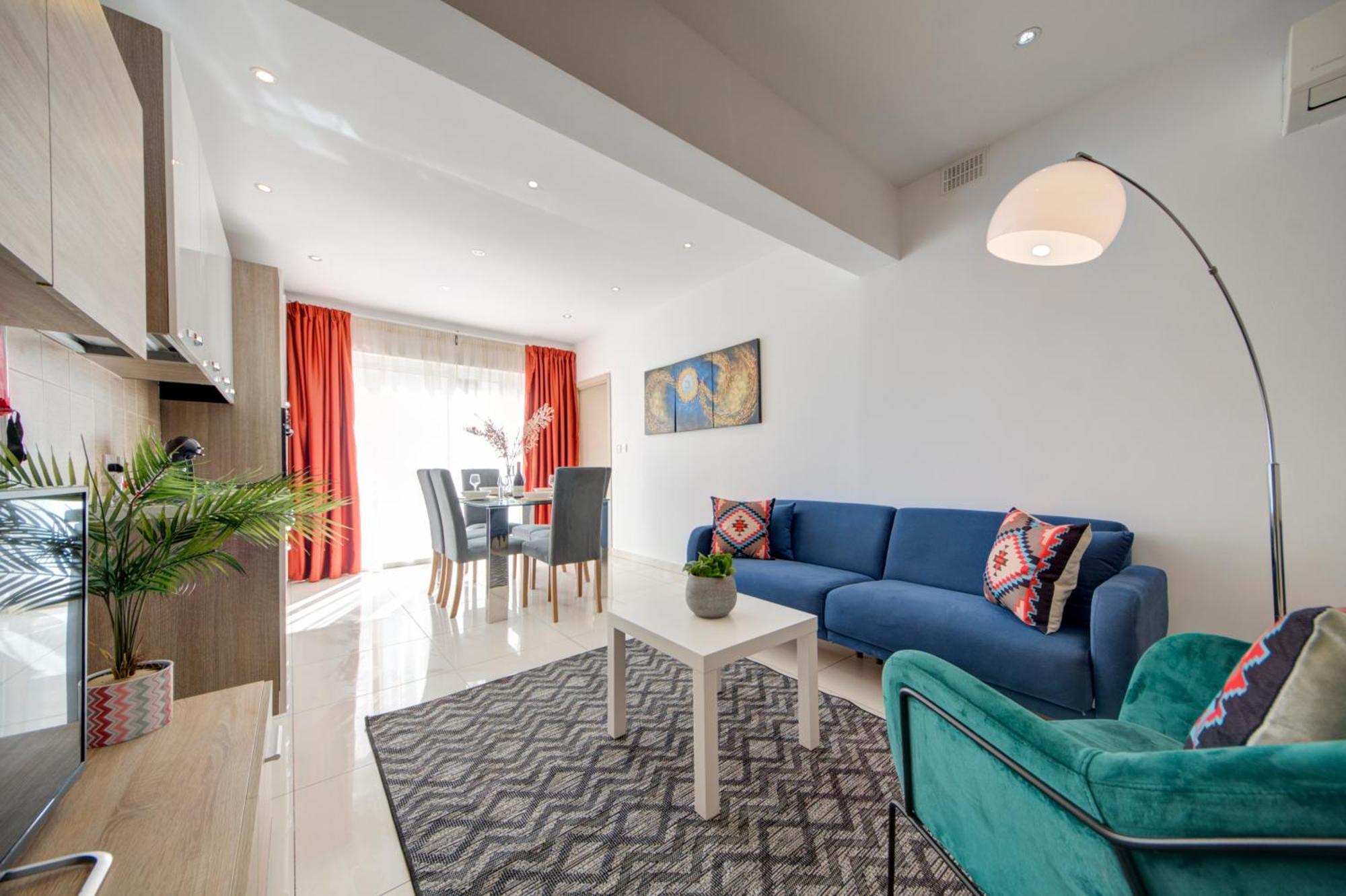 Sapphire Residences - 2 Bedroom With Views By Shortletsmalta *
